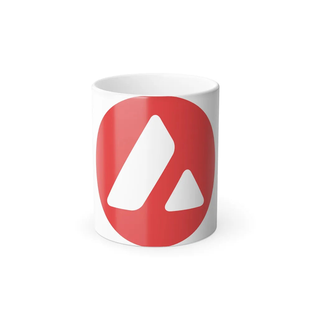 AVALANCHE AVAX (Cryptocurrency) Color Changing Mug 11oz-11oz-Go Mug Yourself