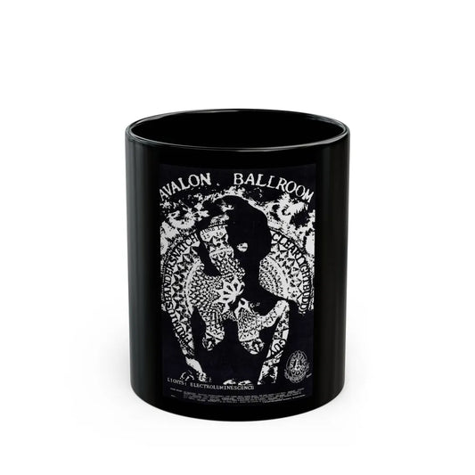 avalon (Music Poster) Black Coffee Mug-11oz-Go Mug Yourself