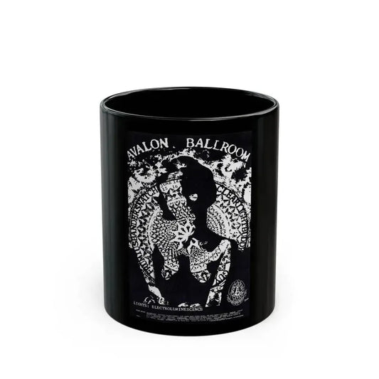 avalon (Music Poster) Black Coffee Mug 11oz - Go Mug Yourself
