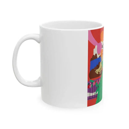 Avanti, movie advertisement, 1972 - White Coffee Mug - Go Mug Yourself
