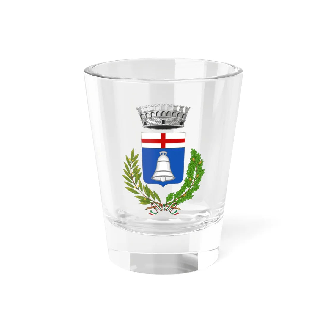 Avegno-Stemma (Italy) (Coat of Arms) Shot Glass 1.5oz 1.5oz - Go Mug Yourself