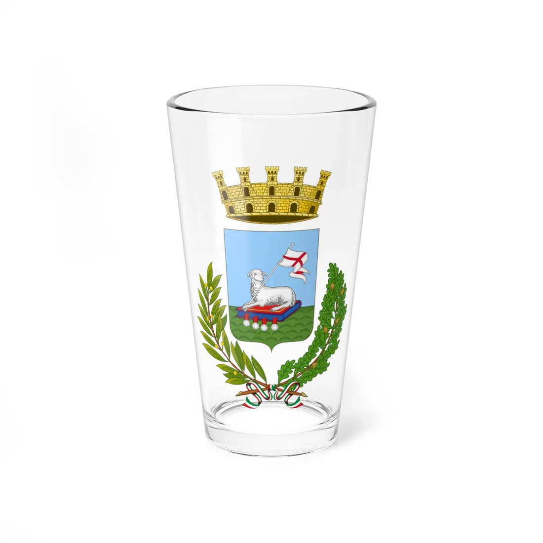 Avellino-Stemma (Italy) (Coat of Arms) Pint Glass 16oz - Go Mug Yourself