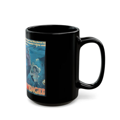 AVENGED (VHS COVER) - Black Coffee Mug-Go Mug Yourself