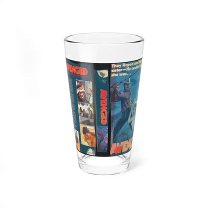 AVENGED (VHS COVER) Pint Glass 16oz 16oz - Go Mug Yourself