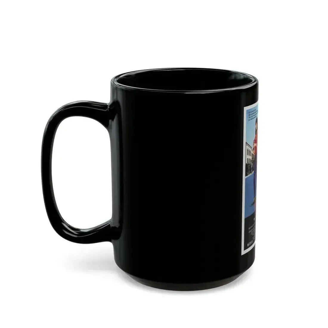 AVENGING ANGEL 1985 Movie Poster - Black Coffee Mug - Go Mug Yourself
