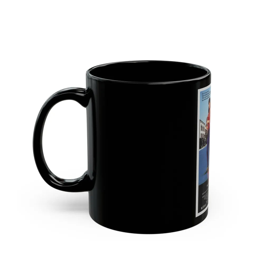 AVENGING ANGEL 1985 Movie Poster - Black Coffee Mug-Go Mug Yourself