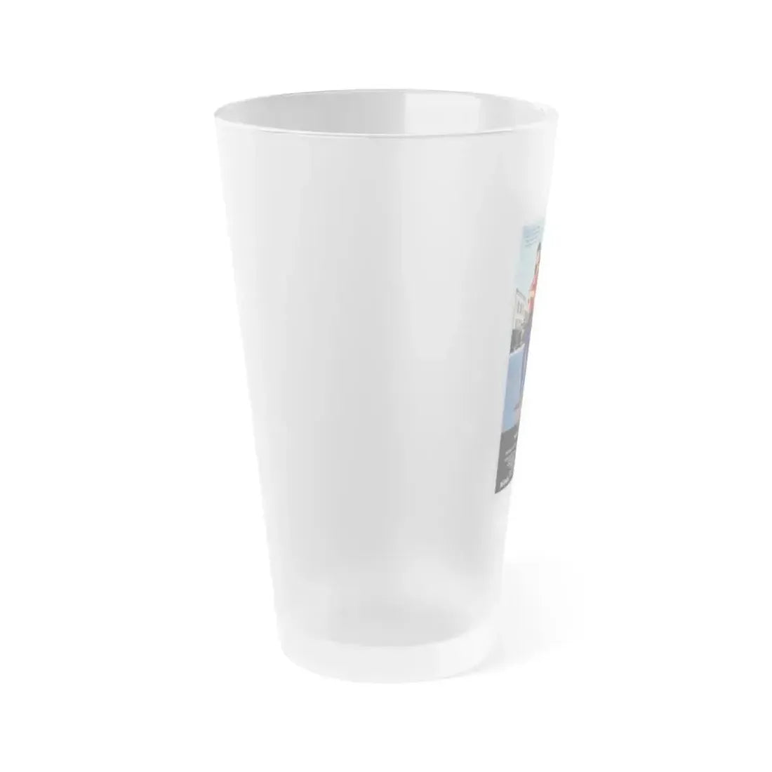 AVENGING ANGEL 1985 Movie Poster - Frosted Pint Glass 16oz - Go Mug Yourself