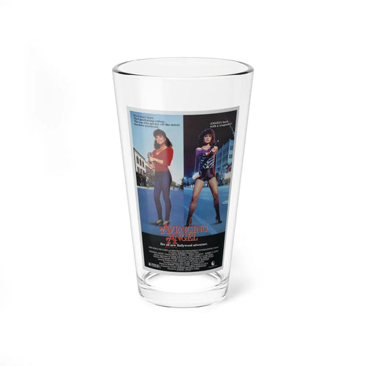 AVENGING ANGEL 1985 Movie Poster - Pint Glass 16oz-16oz-Go Mug Yourself