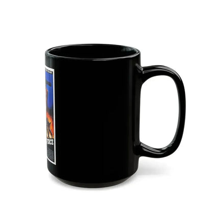 AVENGING FORCE 1986 Movie Poster - Black Coffee Mug - Go Mug Yourself
