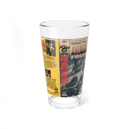 AVENGING FORCE CANNON MEDIA (VHS COVER) Pint Glass 16oz-16oz-Go Mug Yourself