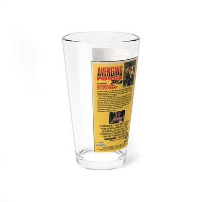 AVENGING FORCE CANNON MEDIA (VHS COVER) Pint Glass 16oz-Go Mug Yourself