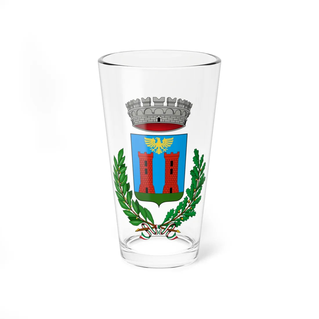 Averara-Stemma (Italy) (Coat of Arms) Pint Glass 16oz 16oz - Go Mug Yourself