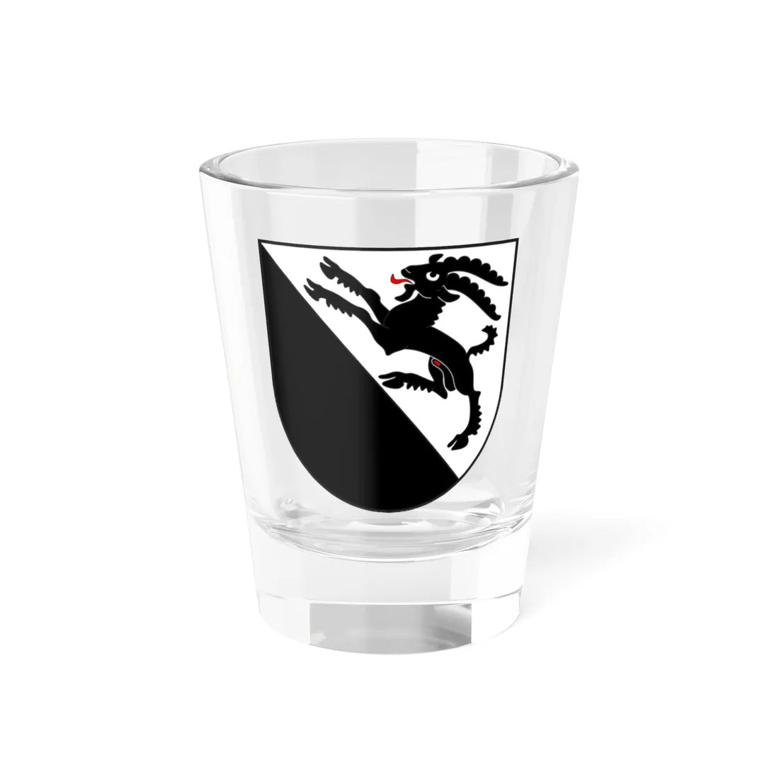 Avers wappen (Switzerland) (Coat of Arms) Shot Glass 1.5oz 1.5oz - Go Mug Yourself