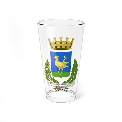 Aversa-Stemma (Italy) (Coat of Arms) Pint Glass 16oz 16oz - Go Mug Yourself
