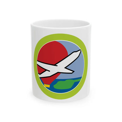 Aviation (Boy Scout Merit Badge) White Coffee Mug-11oz-Go Mug Yourself