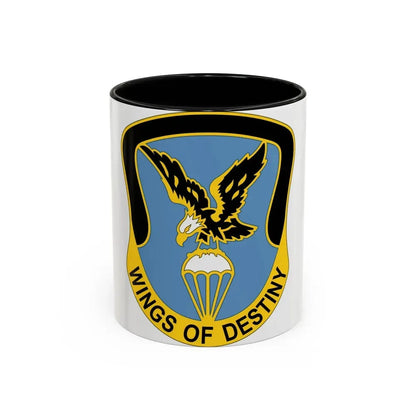 Aviation Brigade 101 Airborne Division (U.S. Army) Accent Coffee Mug 11oz Black - Go Mug Yourself