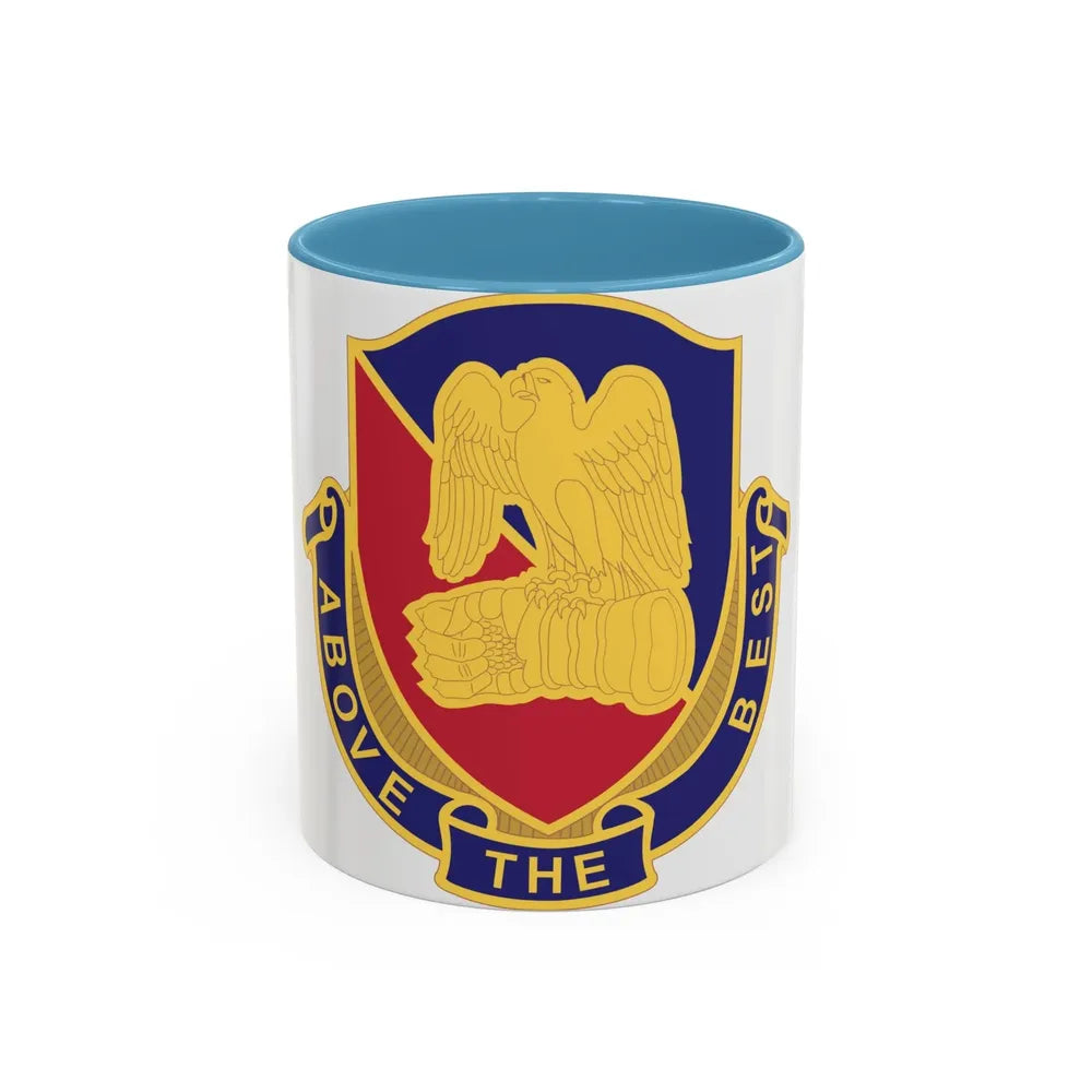 Aviation Center and School 2 (U.S. Army) Accent Coffee Mug 11oz Light Blue - Go Mug Yourself