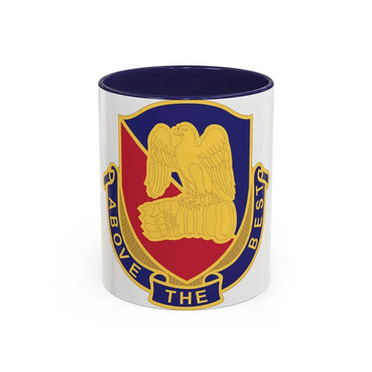 Aviation Center and School 2 (U.S. Army) Accent Coffee Mug 11oz Navy - Go Mug Yourself