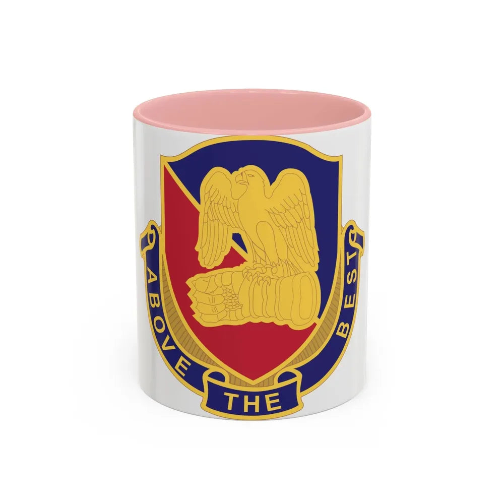 Aviation Center and School 2 (U.S. Army) Accent Coffee Mug 11oz Pink - Go Mug Yourself