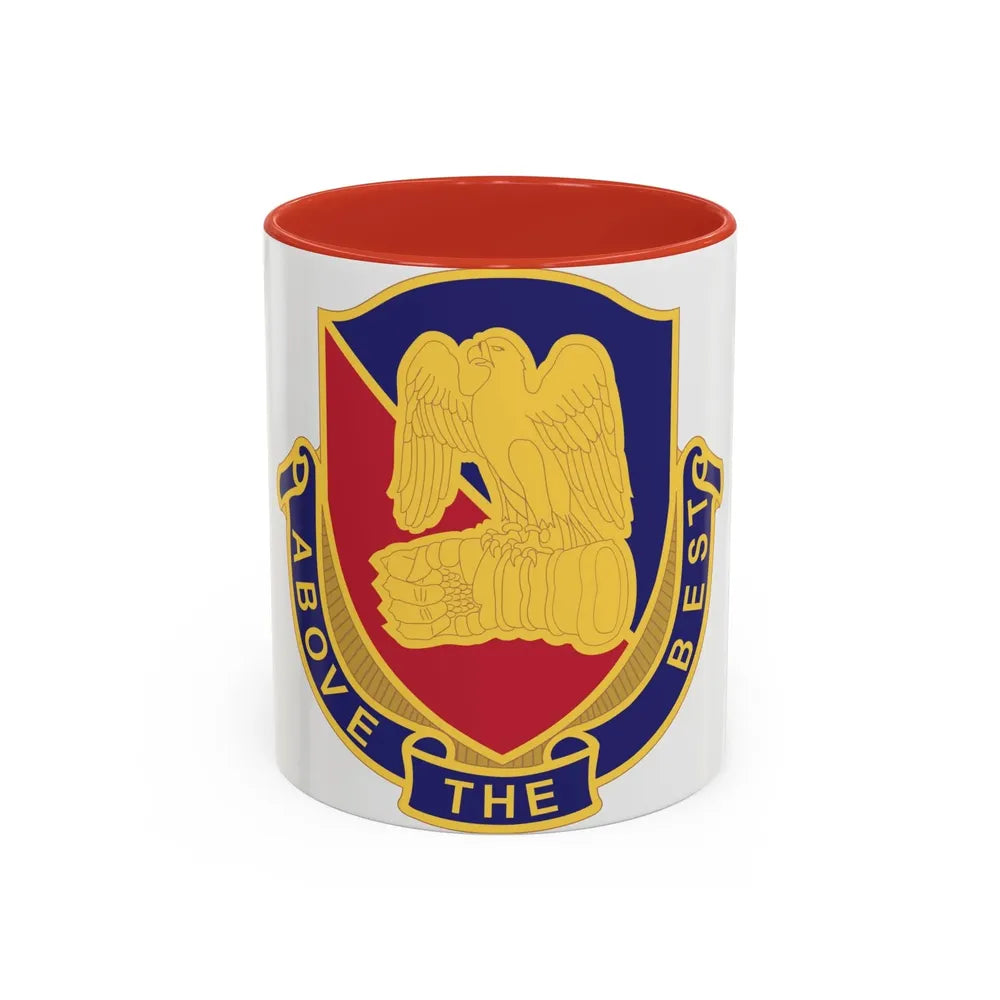 Aviation Center and School 2 (U.S. Army) Accent Coffee Mug 11oz Red - Go Mug Yourself