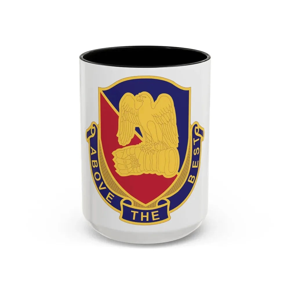 Aviation Center and School 2 (U.S. Army) Accent Coffee Mug 15oz Black - Go Mug Yourself