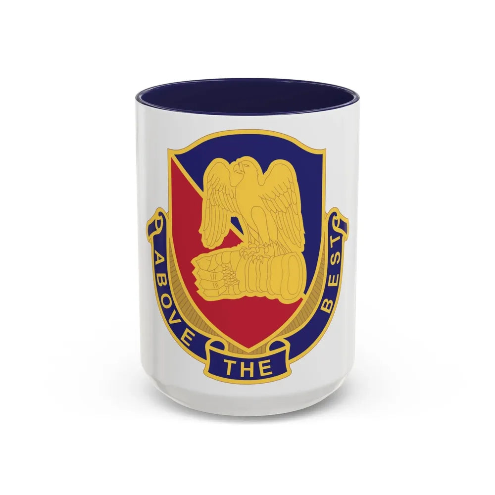 Aviation Center and School 2 (U.S. Army) Accent Coffee Mug 15oz Navy - Go Mug Yourself
