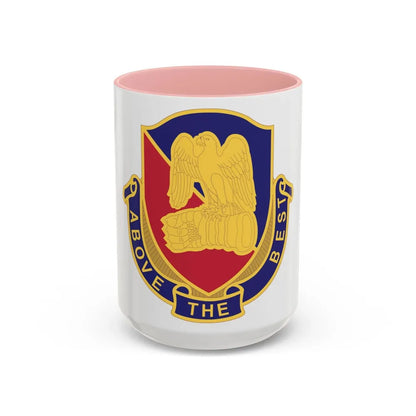 Aviation Center and School 2 (U.S. Army) Accent Coffee Mug 15oz Pink - Go Mug Yourself
