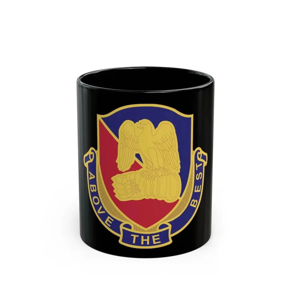 Aviation Center and School 2 (U.S. Army) Black Coffee Mug 11oz - Go Mug Yourself
