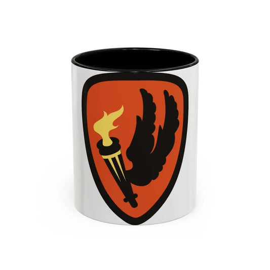 Aviation Center and School (U.S. Army) Accent Coffee Mug 11oz Black - Go Mug Yourself