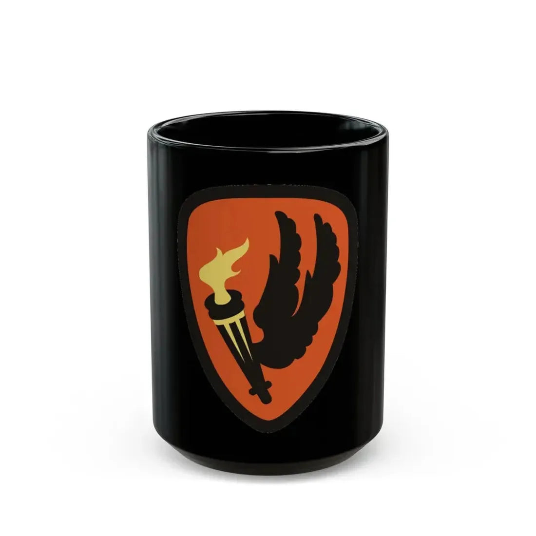 Aviation Center and School (U.S. Army) Black Coffee Mug 15oz - Go Mug Yourself