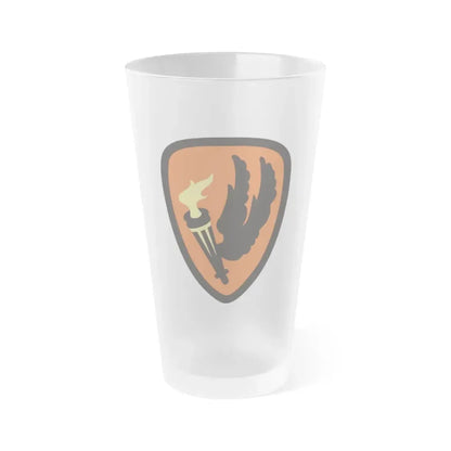 Aviation Center and School (U.S. Army) Frosted Pint Glass 16oz Default Title - Go Mug Yourself