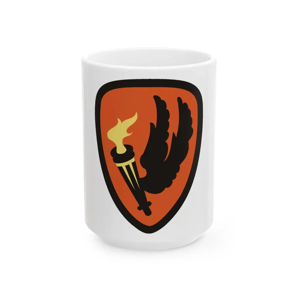 Aviation Center and School (U.S. Army) White Coffee Mug 15oz - Go Mug Yourself