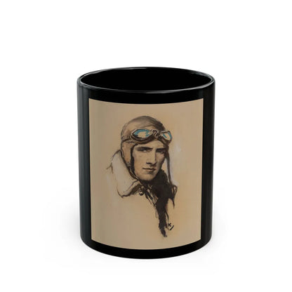 Aviation Pilot - Black Coffee Mug-11oz-Go Mug Yourself