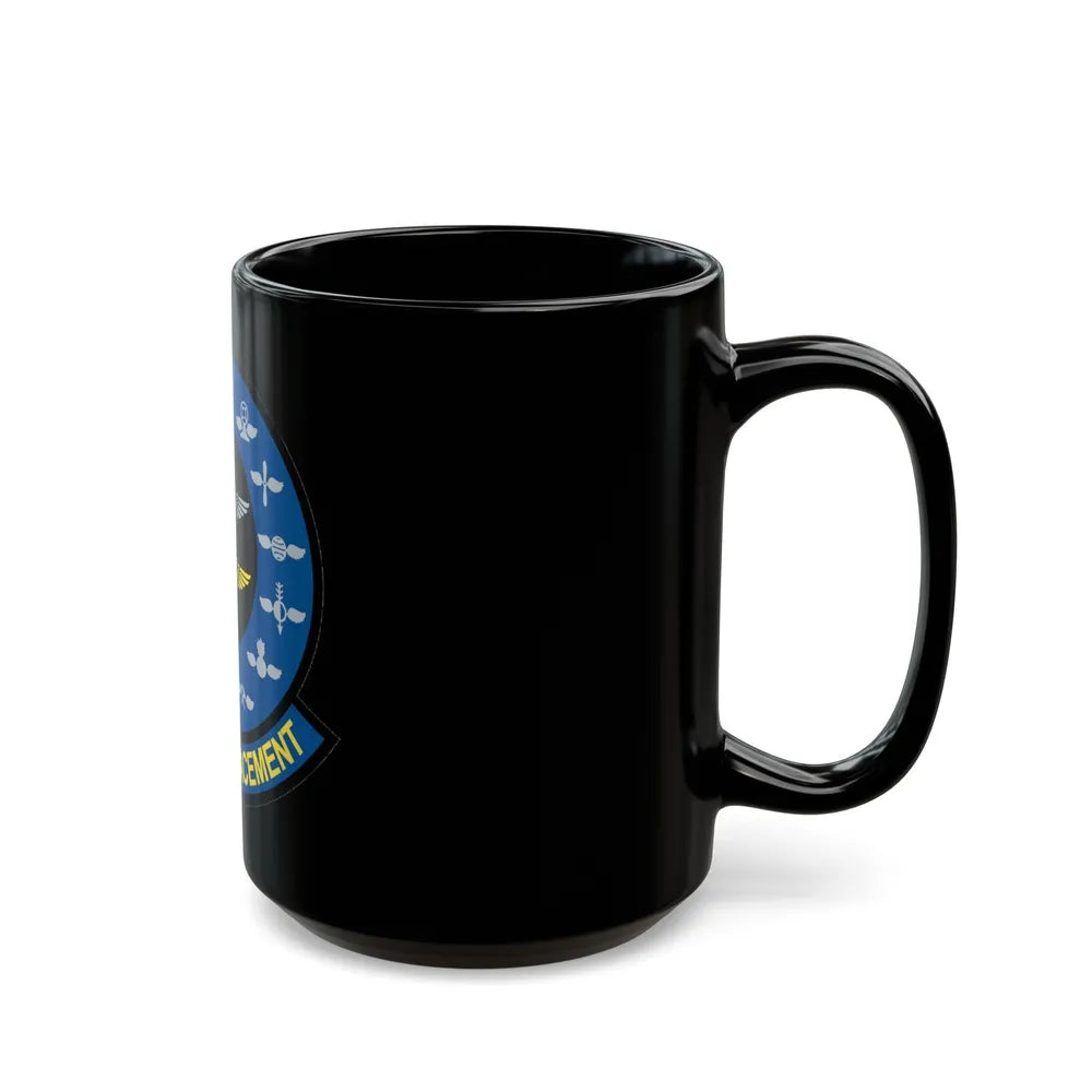 Aviation Placement (U.S. Navy) Black Coffee Mug-Go Mug Yourself