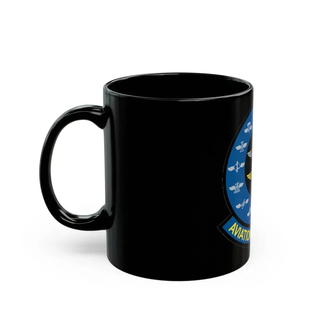 Aviation Placement (U.S. Navy) Black Coffee Mug - Go Mug Yourself