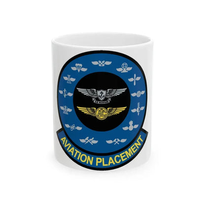 Aviation Placement (U.S. Navy) White Coffee Mug 11oz - Go Mug Yourself