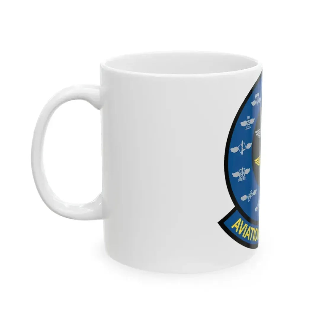 Aviation Placement (U.S. Navy) White Coffee Mug - Go Mug Yourself