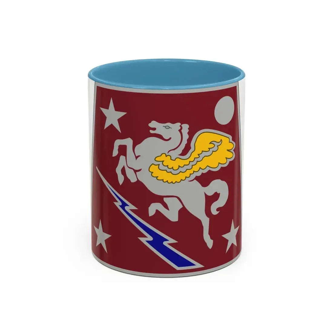 Aviation Systems Command (U.S. Army) Accent Coffee Mug 11oz Light Blue - Go Mug Yourself