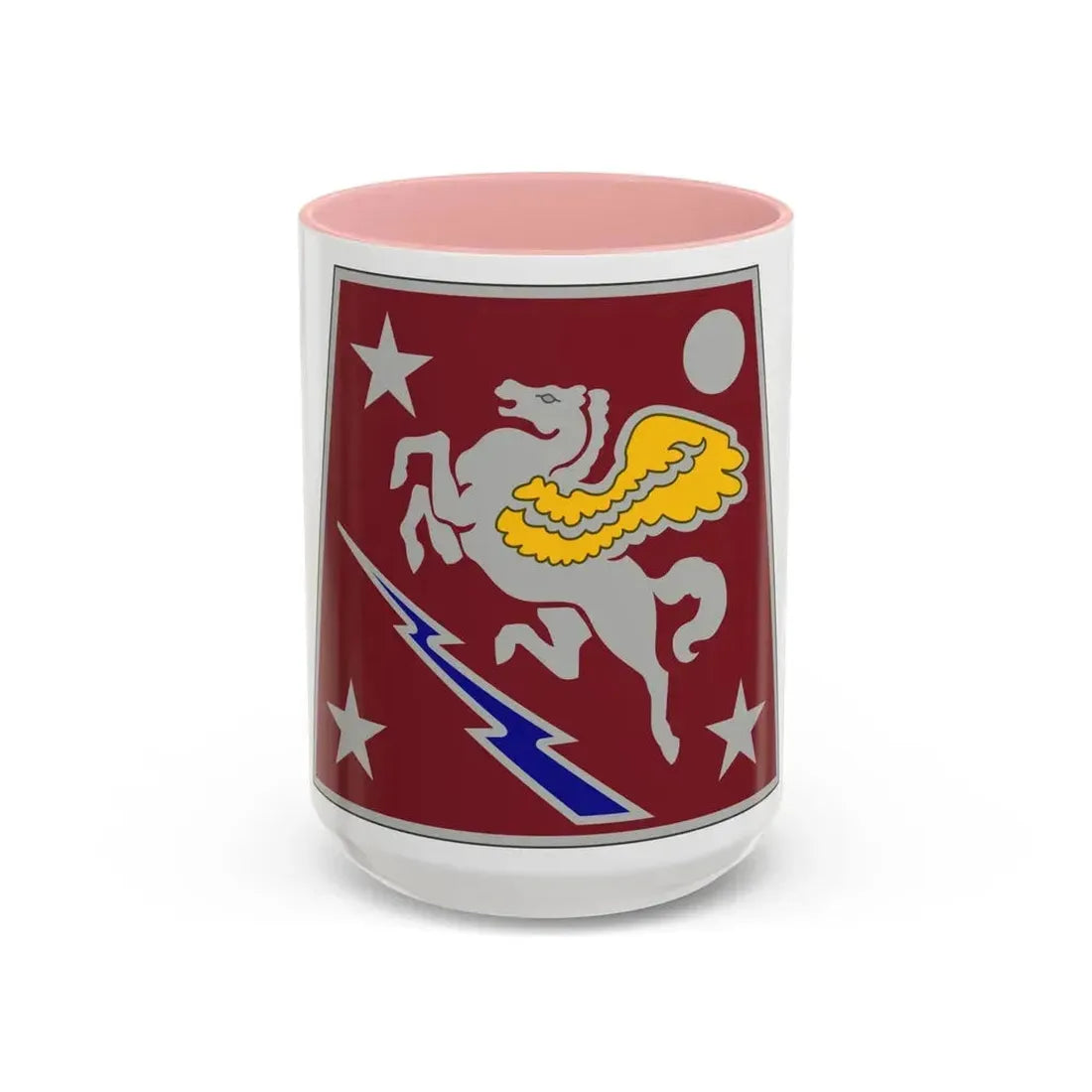 Aviation Systems Command (U.S. Army) Accent Coffee Mug 15oz Pink - Go Mug Yourself