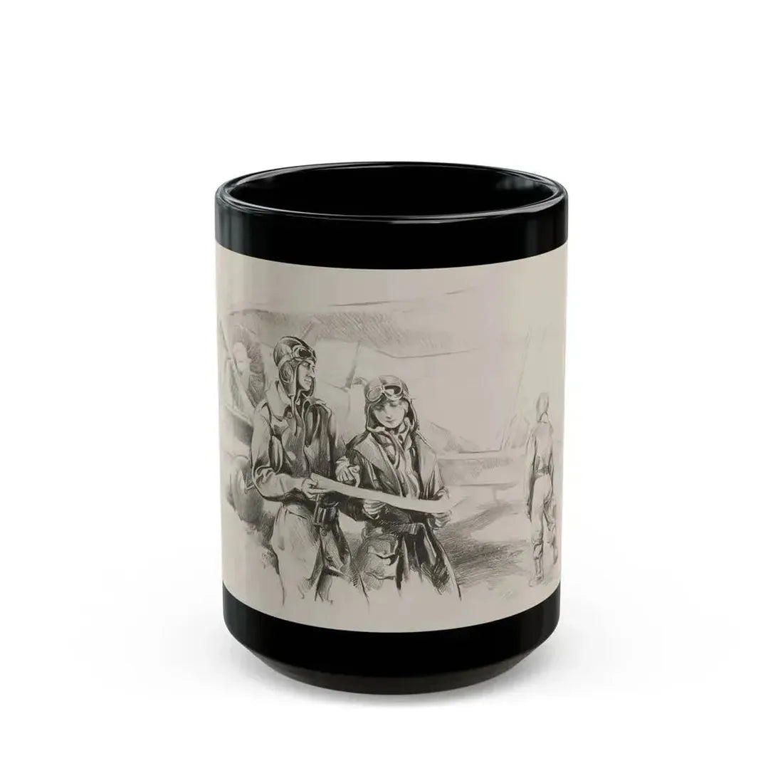 Aviators - Black Coffee Mug 15oz - Go Mug Yourself