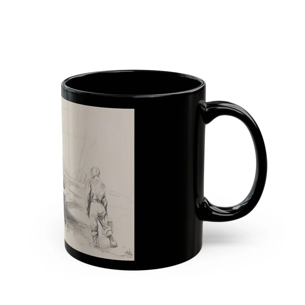 Aviators - Black Coffee Mug-Go Mug Yourself