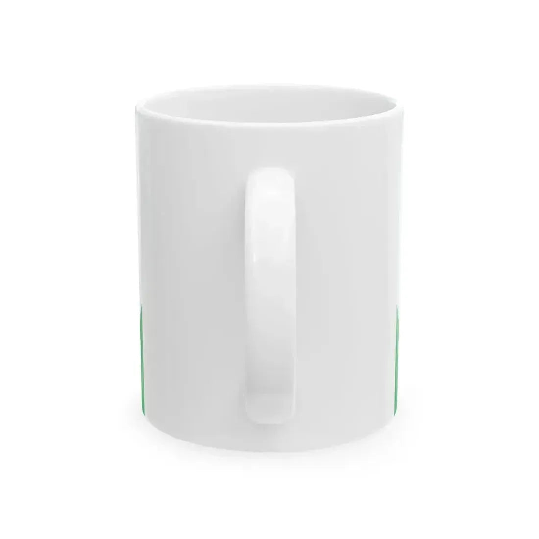 Avinurme valla lipp (Estonia) White Coffee Mug - Go Mug Yourself
