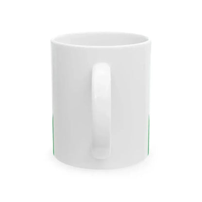 Avinurme valla lipp (Estonia) White Coffee Mug - Go Mug Yourself