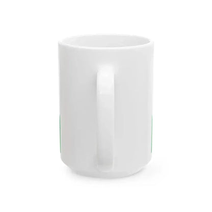 Avinurme valla lipp (Estonia) White Coffee Mug - Go Mug Yourself