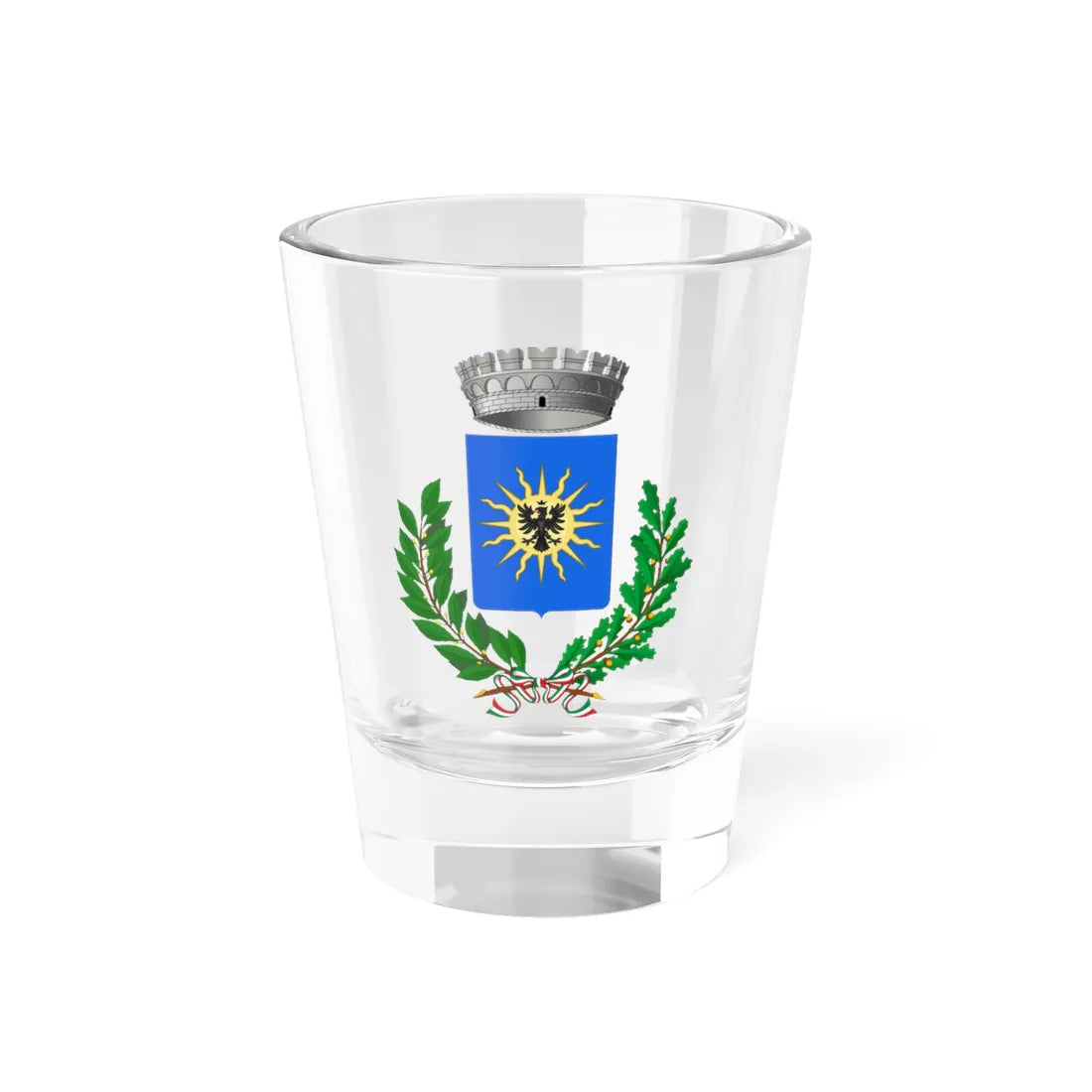 Avolasca-Stemma (Italy) (Coat of Arms) Shot Glass 1.5oz 1.5oz - Go Mug Yourself
