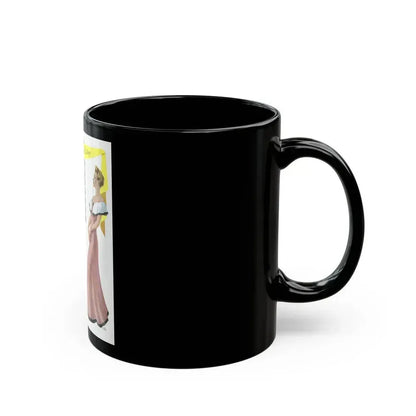 Avon Cosmetics ad (1), 1943 - Black Coffee Mug - Go Mug Yourself