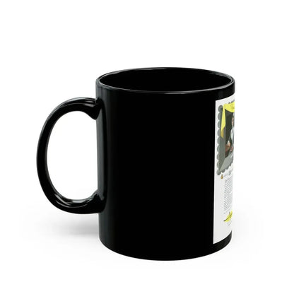 Avon Cosmetics ad (1), 1943 - Black Coffee Mug - Go Mug Yourself