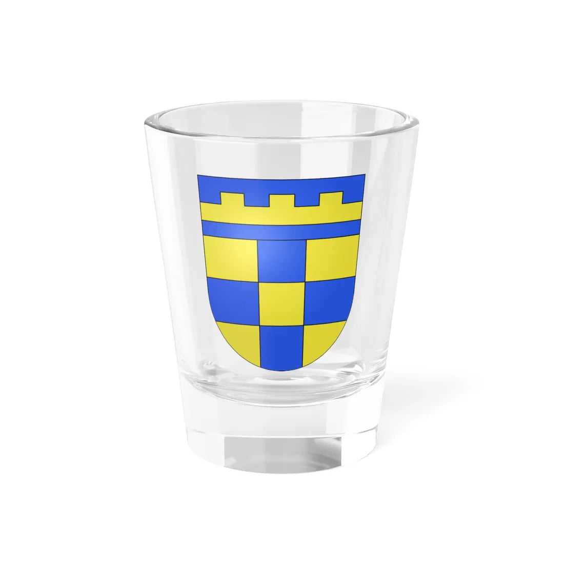 Avully-coat of arms (Switzerland) (Coat of Arms) Shot Glass 1.5oz 1.5oz - Go Mug Yourself
