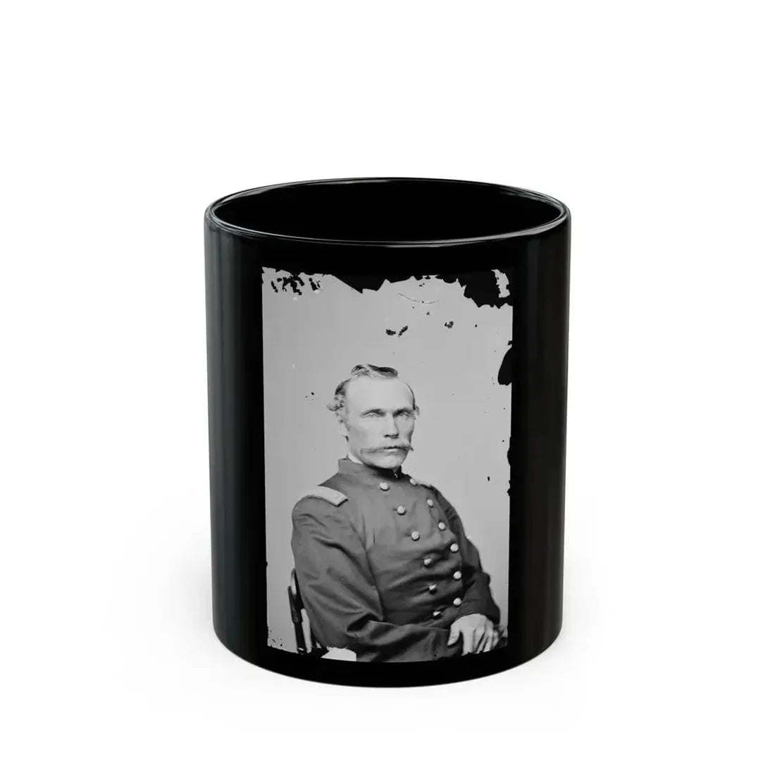 A.W. Preston, 1st Vermont (U.S. Civil War) Black Coffee Mug 11oz - Go Mug Yourself