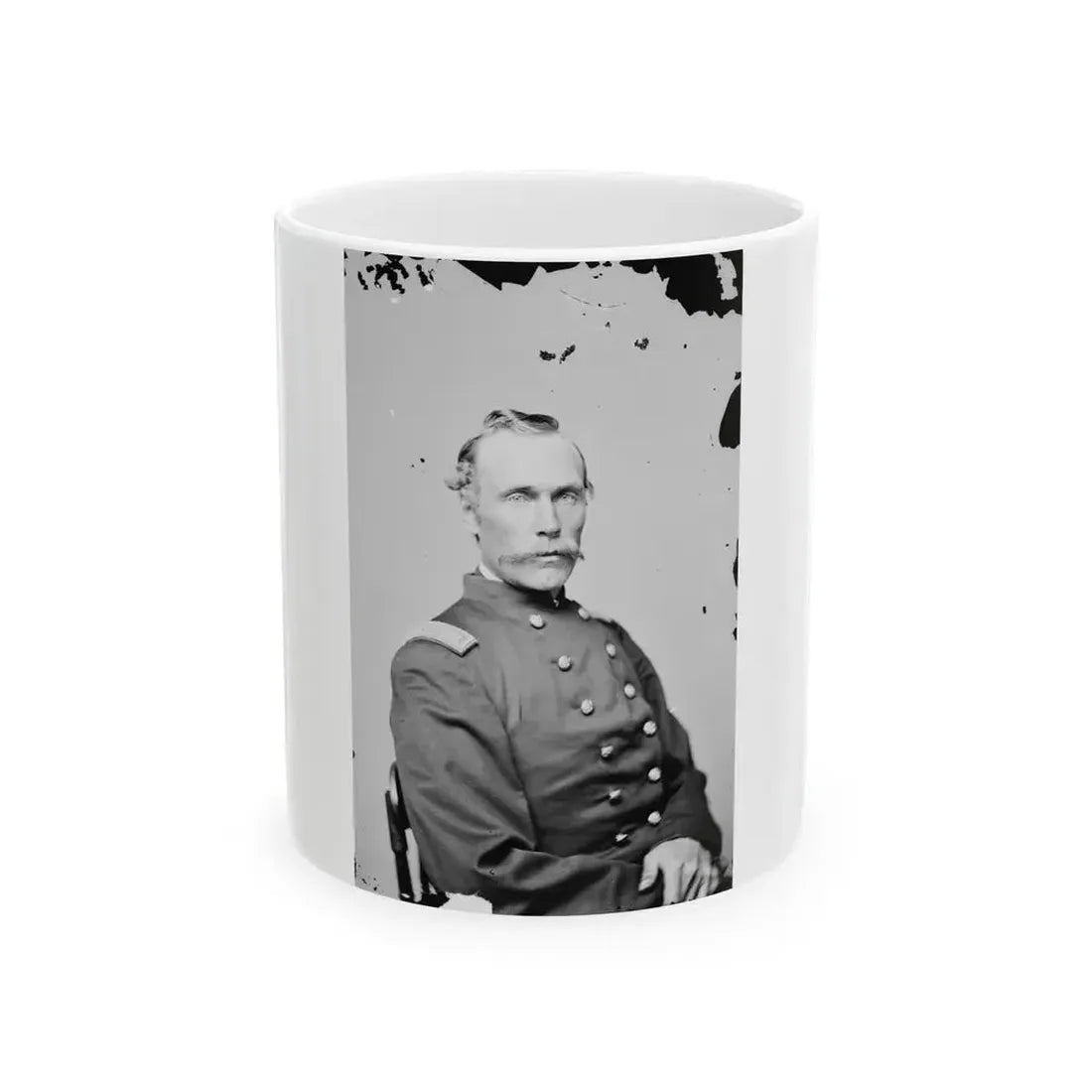 A.W. Preston, 1st Vermont (U.S. Civil War) White Coffee Mug 11oz - Go Mug Yourself